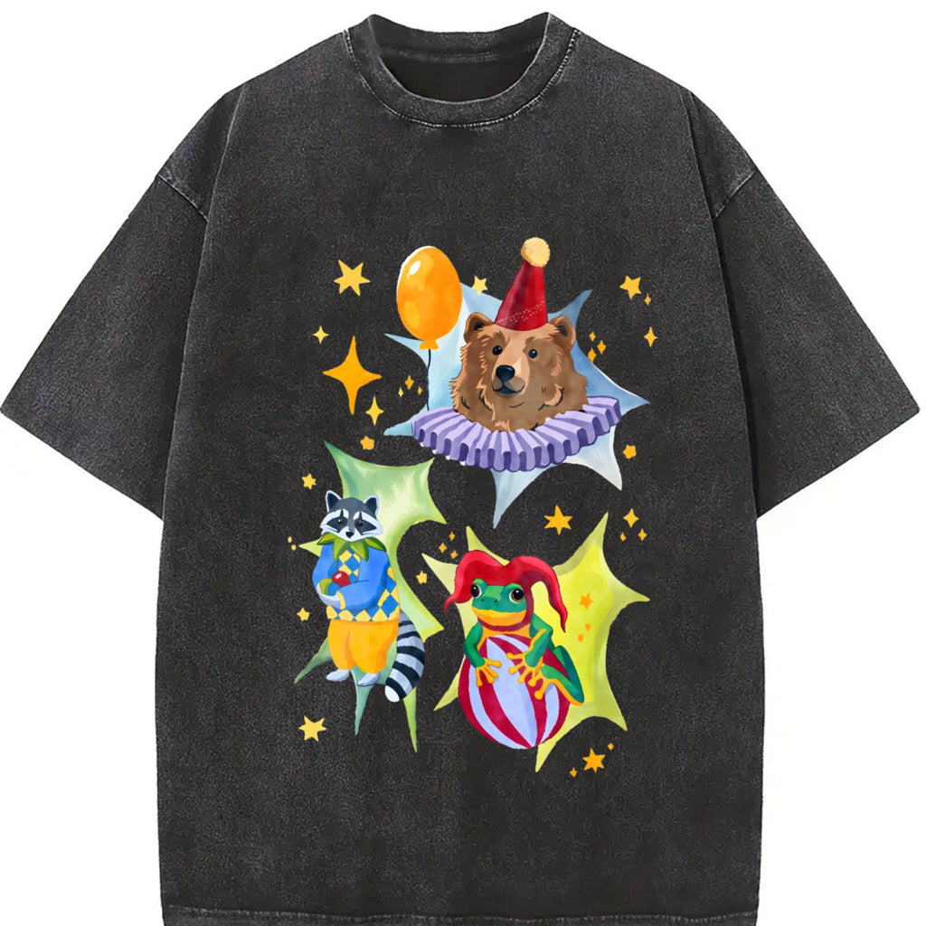 Party Zoo Vintage Washed T-Shirt product image 2