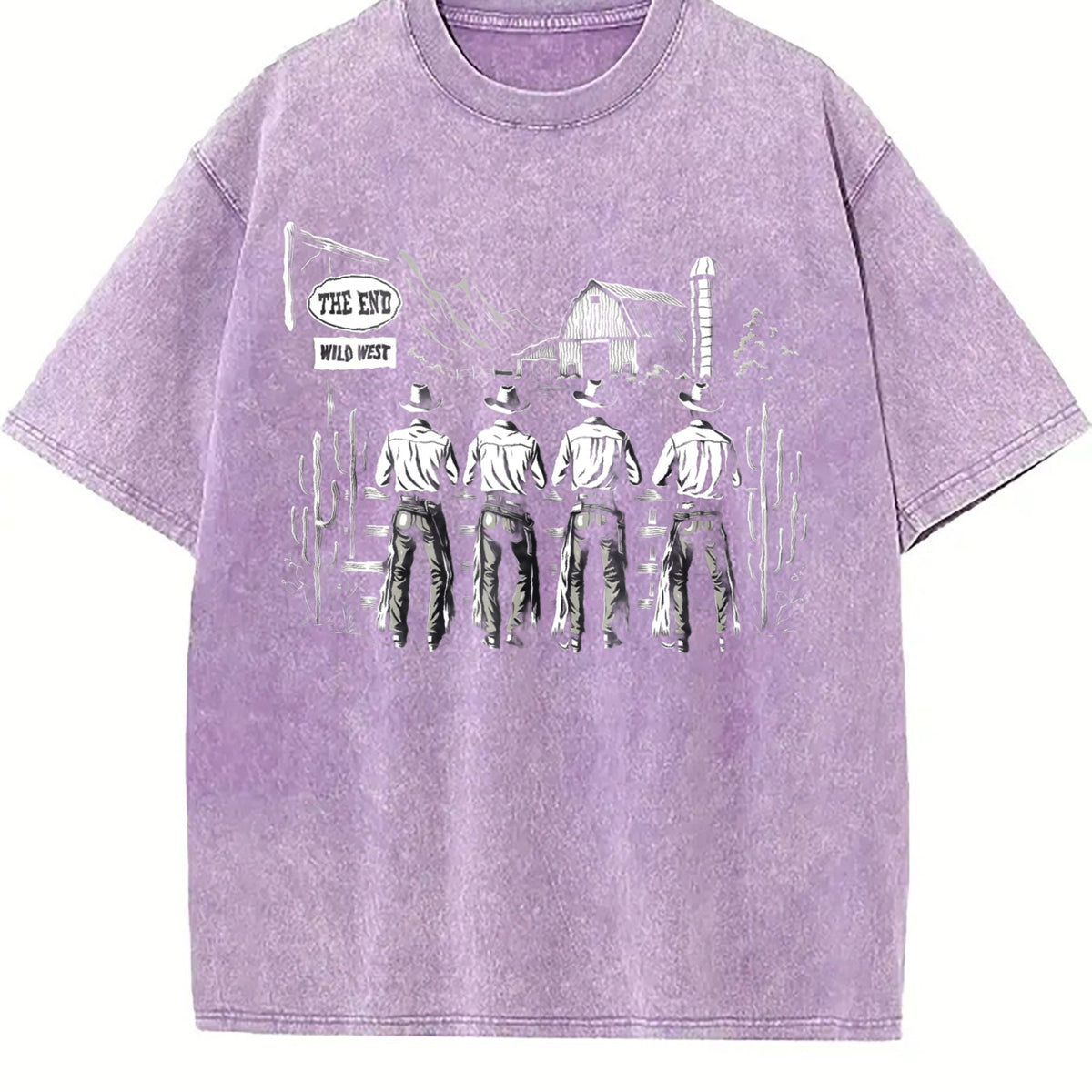 Western Cowboys Vintage Washed T-Shirt product image 6