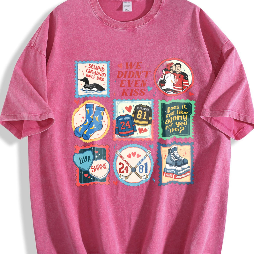 Heated Rivalry Hockey Romance Fan We Didn't Even Kiss product image 5
