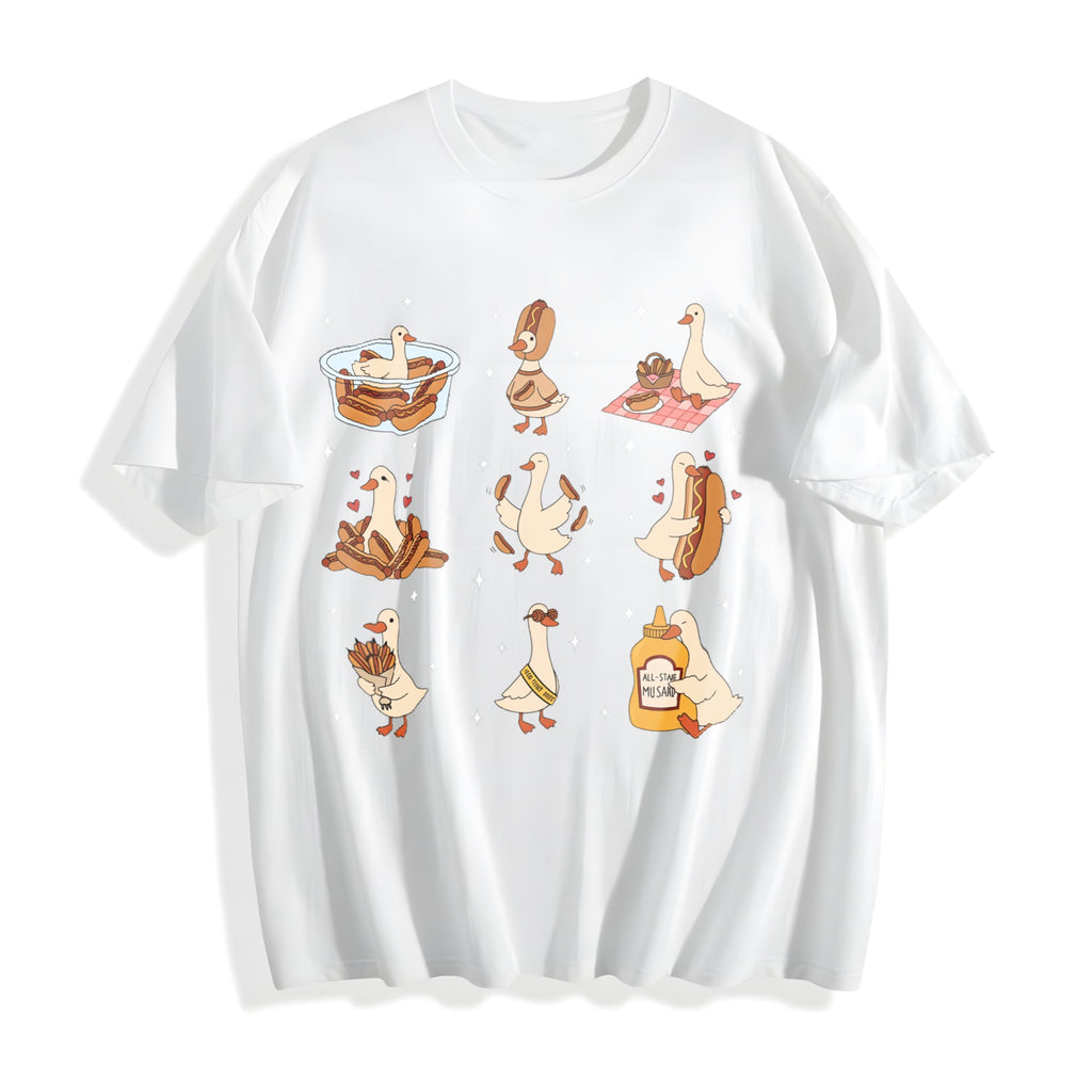 Hot Dog Lover Cotton T-Shirt product image 2