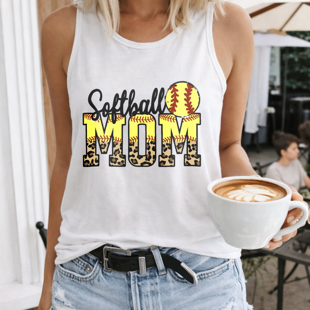 Softball Mom Camouflage Women's Tank Top
