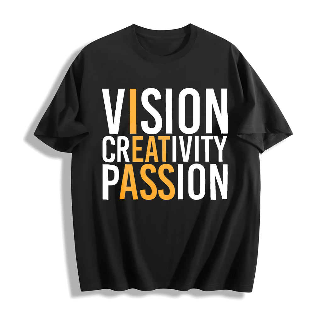 Vision Creativity Passion Smooth Cotton T-Shirt product image 1