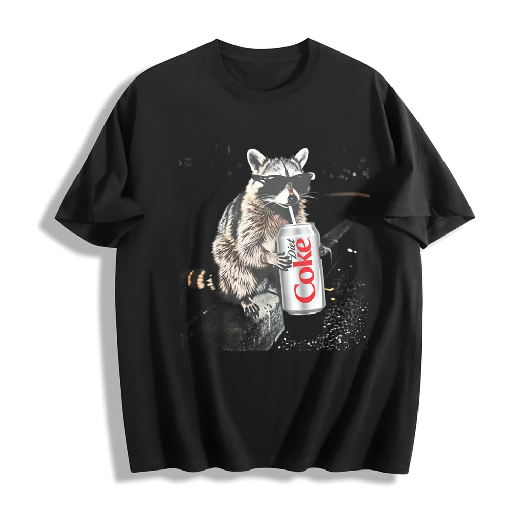 Raccoon Cotton T-Shirt product image 1