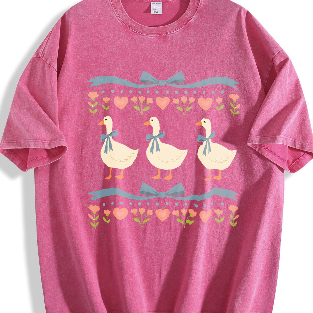 Blue Ribbon Goose Vintage Washed T-Shirt product image 5