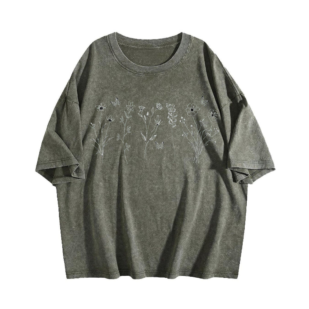Wildflowers 90s Vintage Washed T-Shirt product image 4