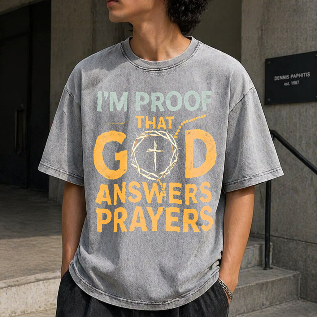 Christian I Am God's Response To Prayer With Crown Vintage product image 5