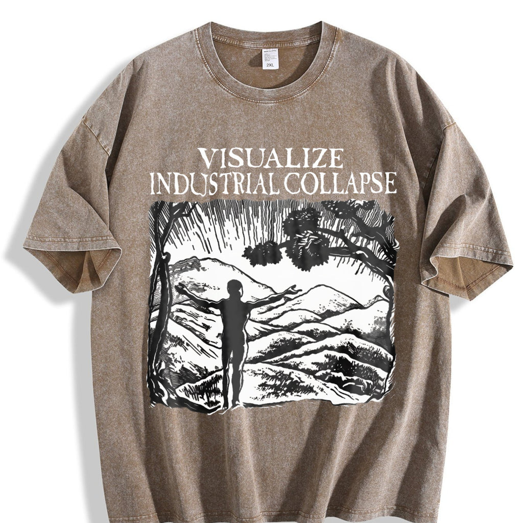 Embrace Nature - Summer Vintage Washed T-Shirt product image 3