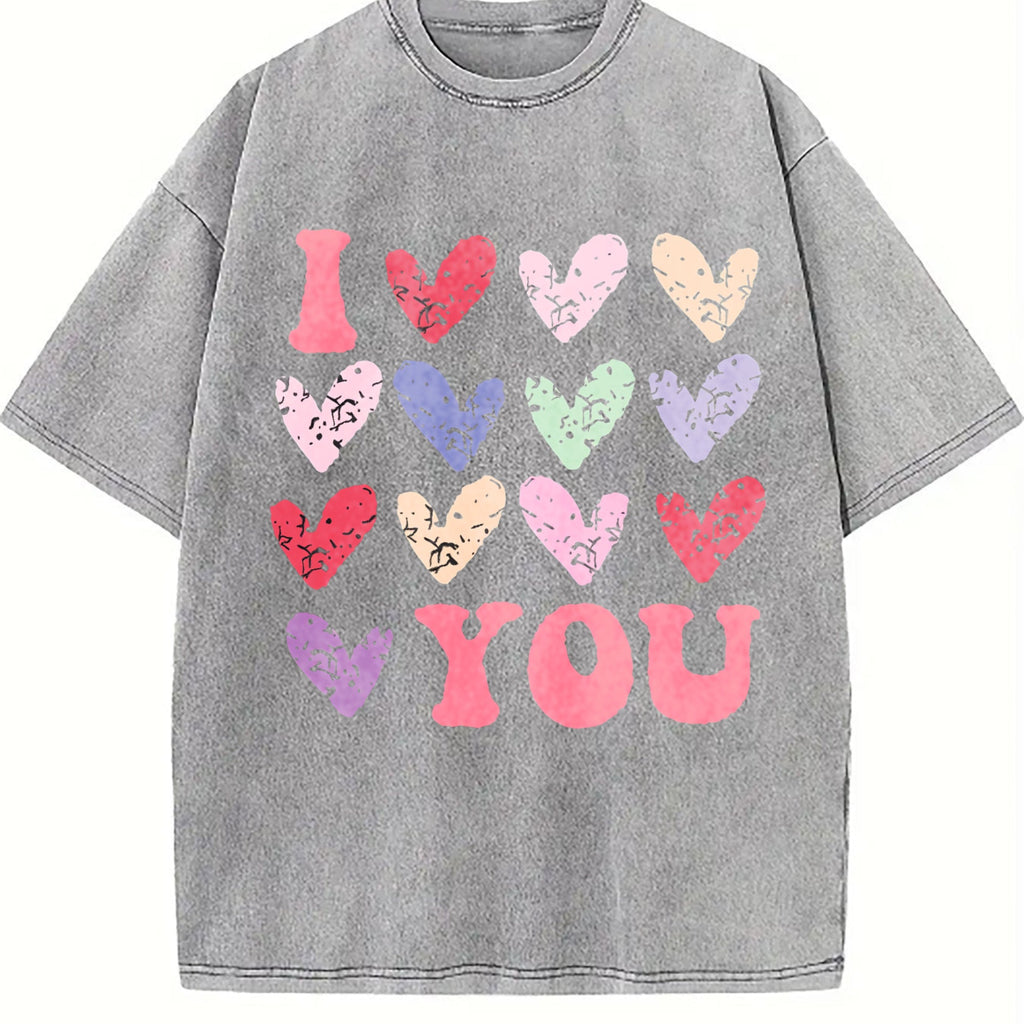 Valentine's Day Vintage Washed T-Shirt product image 5