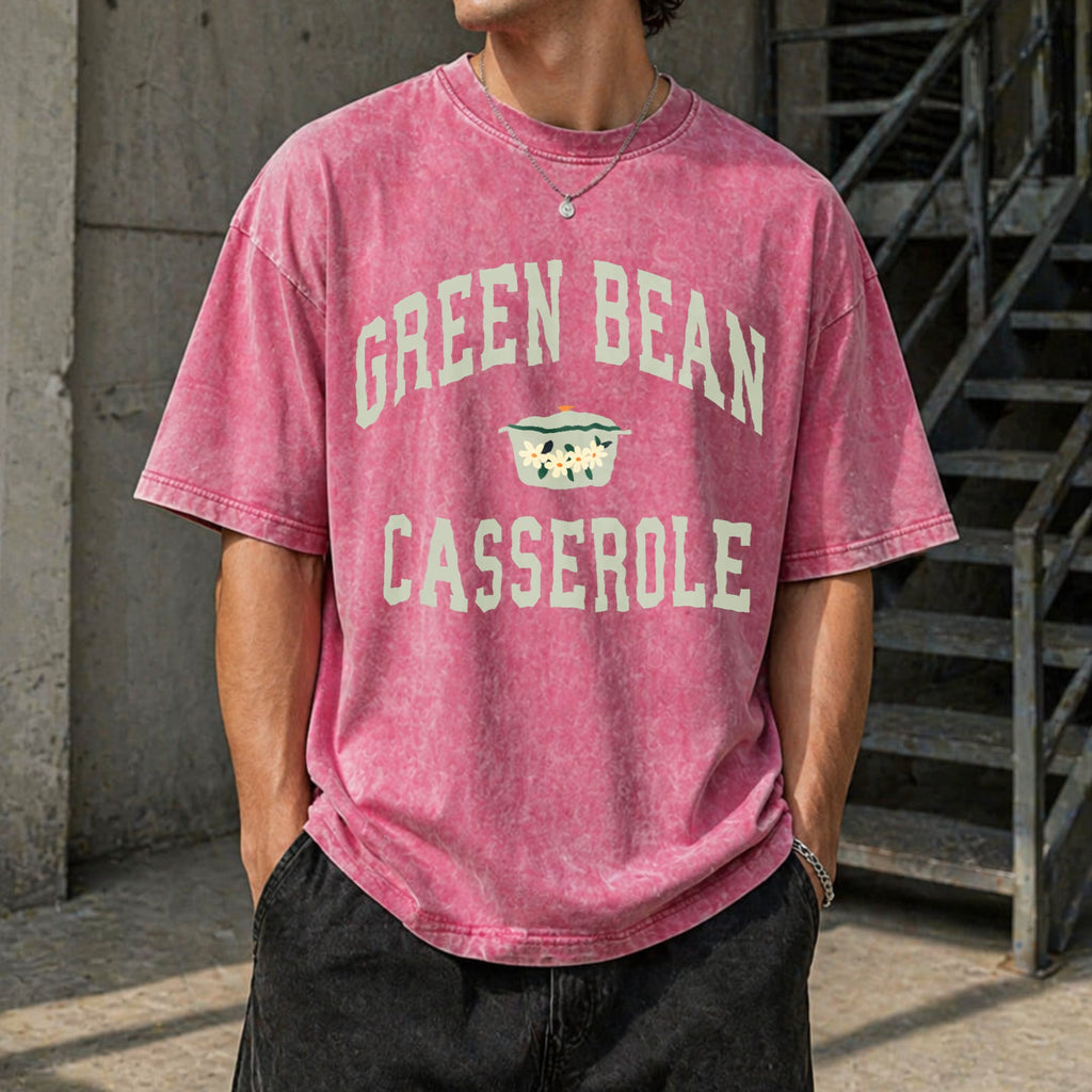 Green Bean Casserole Vintage Washed T-Shirt product image 7