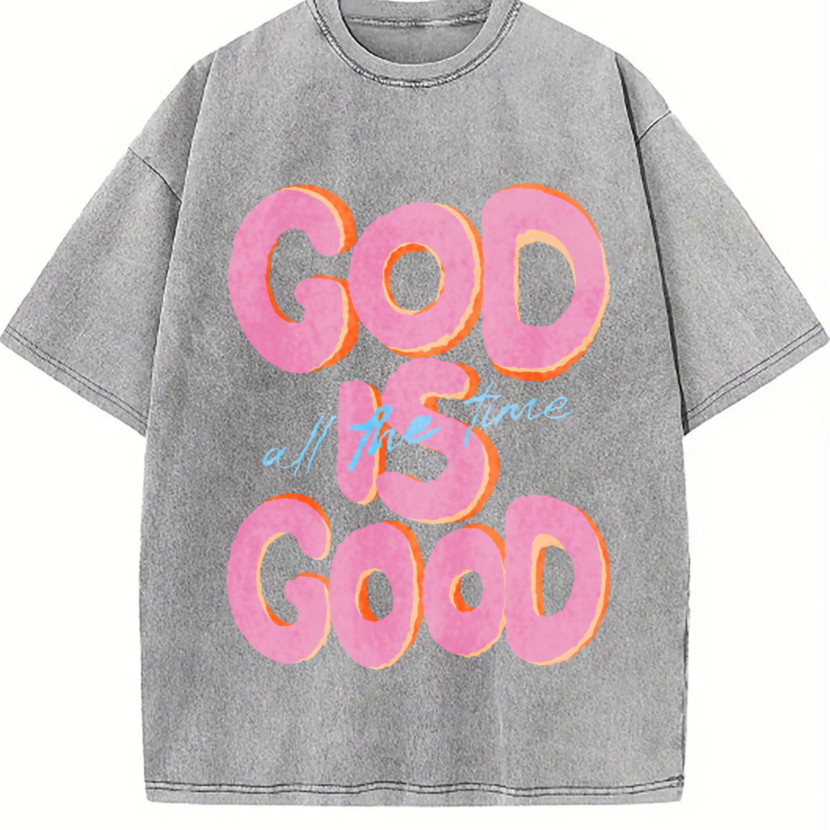 God Is Good Vintage Washed T-Shirt product image 4