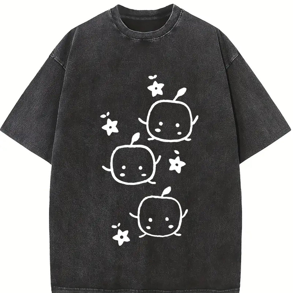 Cute Anime-inspired Japanese Manga Vintage Washed T-Shirt product image 2