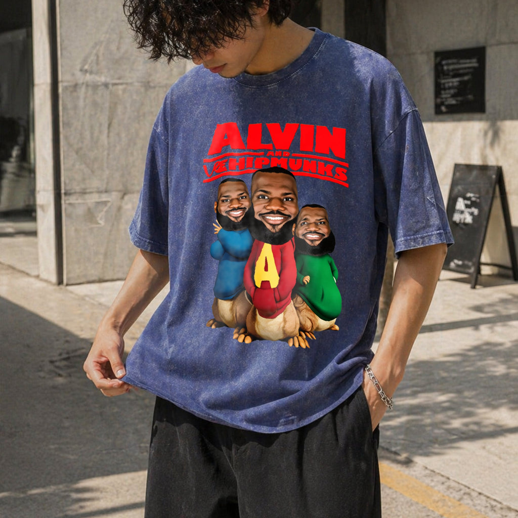 Lebron James Alvin And Chipmunks Bk-130 Vintage Washed product image 8