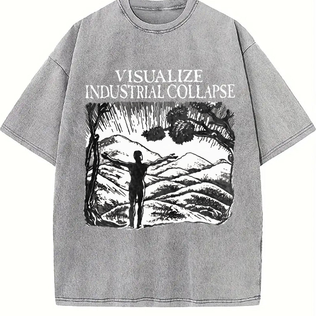 Embrace Nature - Summer Vintage Washed T-Shirt product image 4