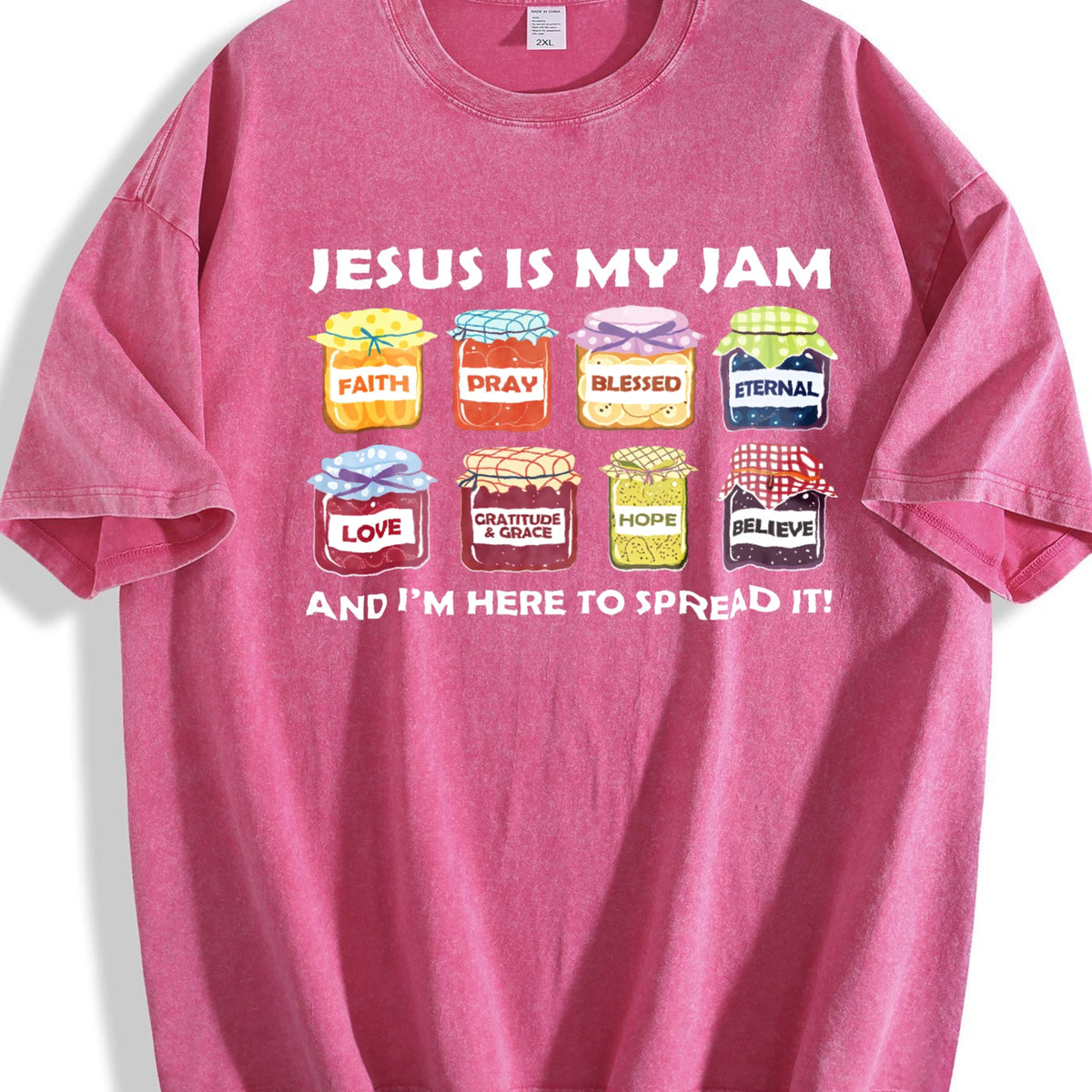 Christian Faith - Jesus Is My Jam & Bible Verse Vintage product image 5