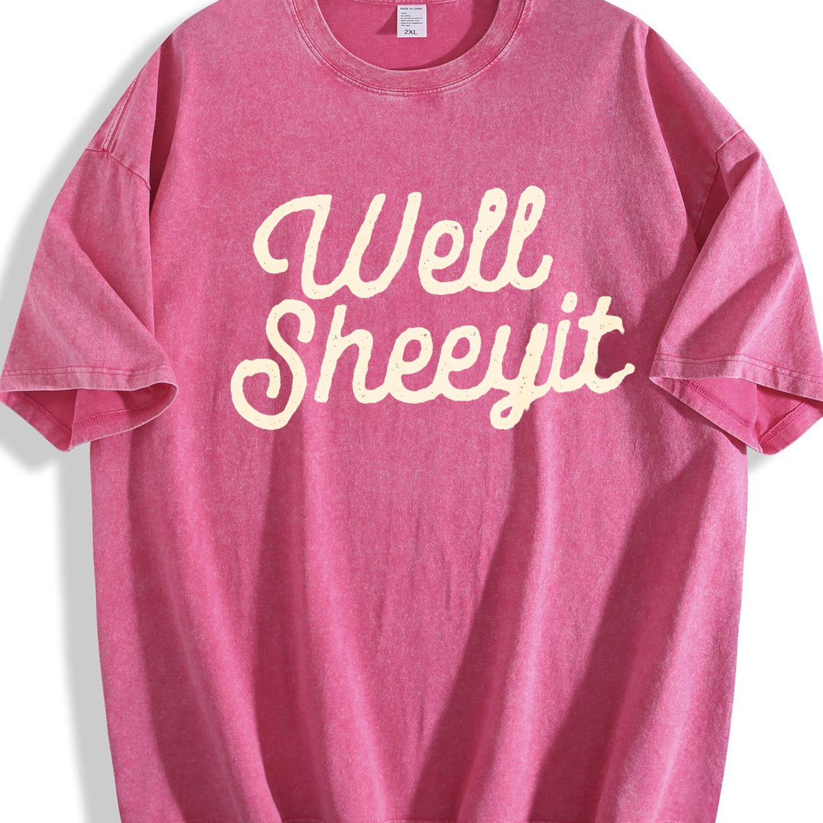 Well Sheeyit Vintage Washed T-Shirt product image 5