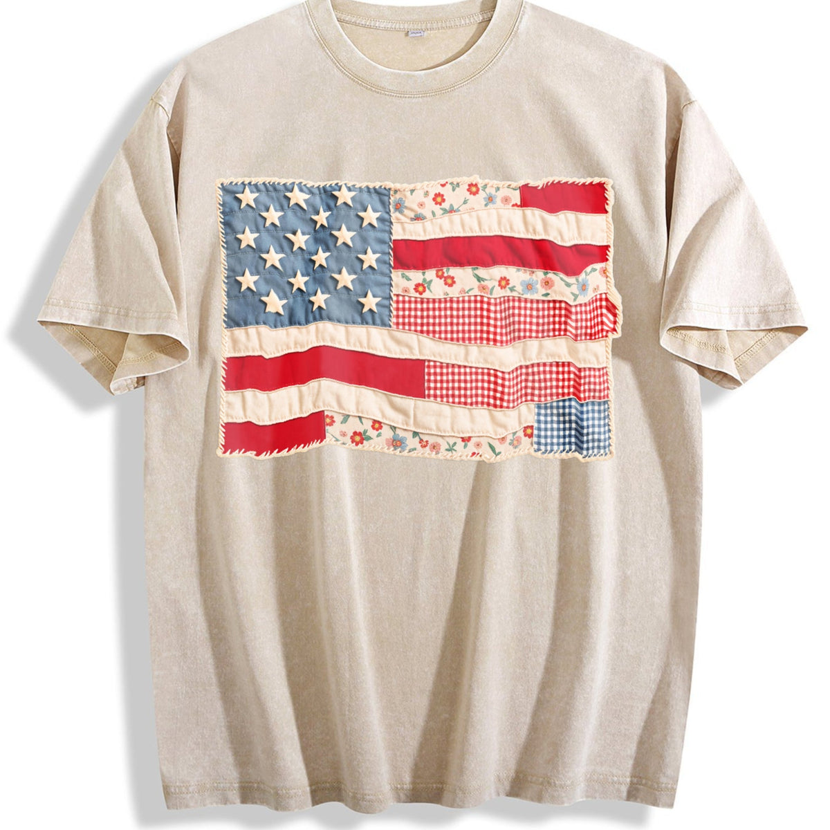 American Flag Vintage Washed T-Shirt product image 1