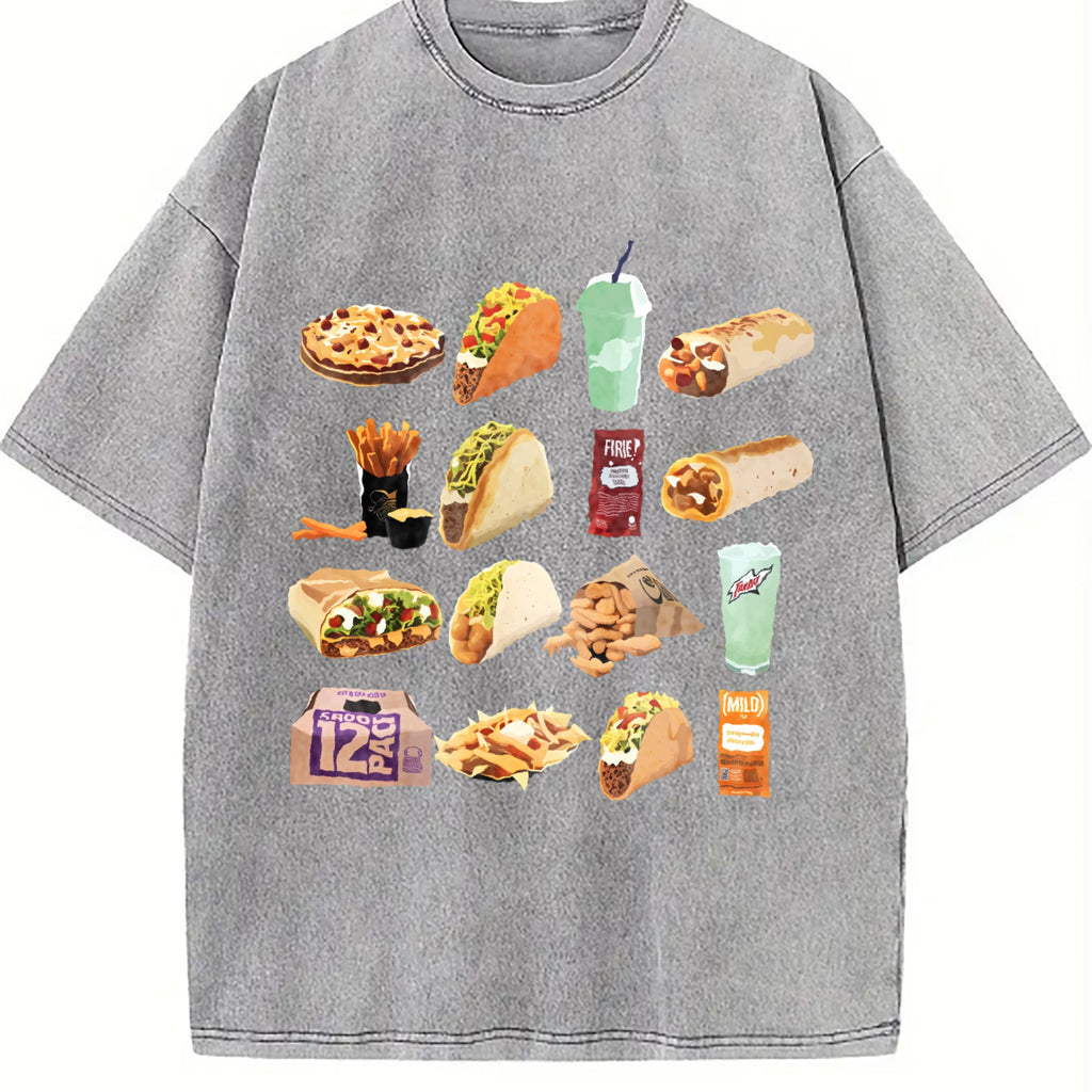 Gourmet Burger Cola Vintage Washed T-Shirt product image 4