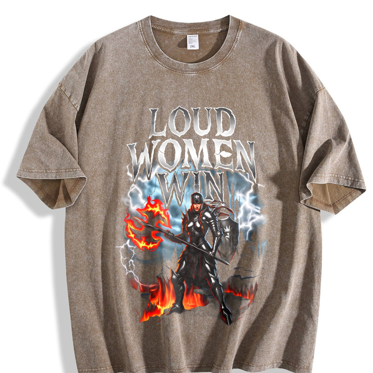 Loud Win 90s Vintage Washed T-Shirt product image 3