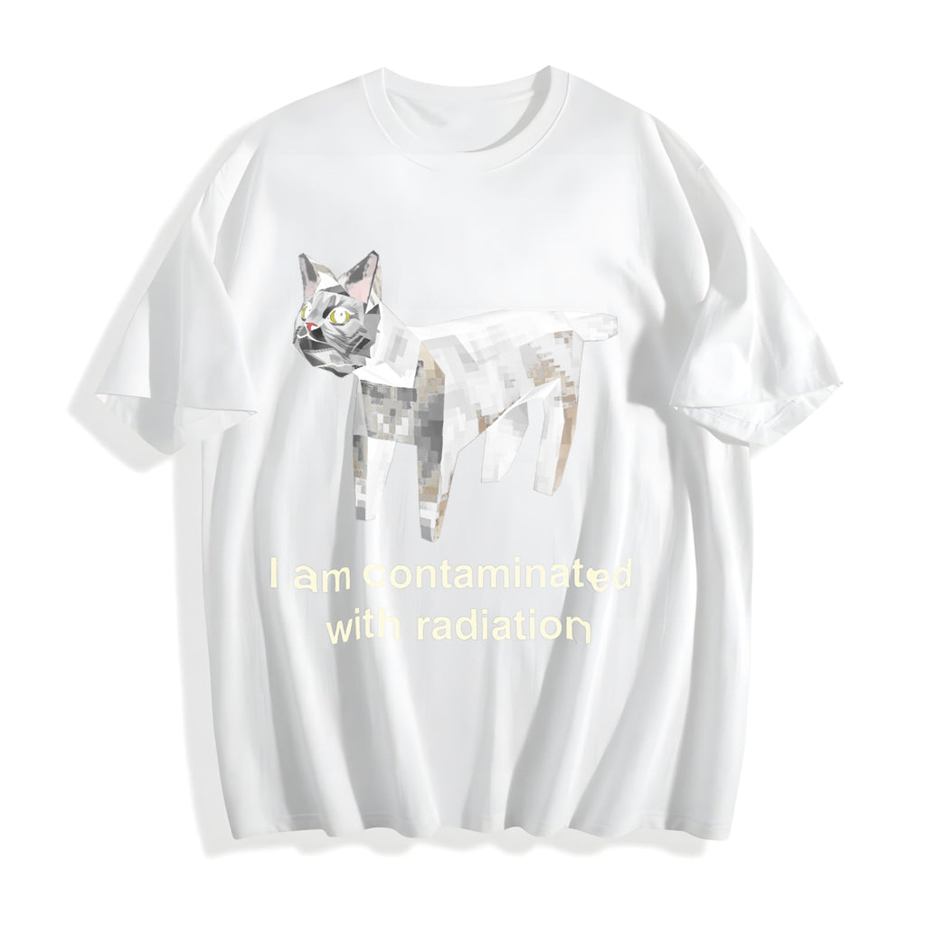 Contaminated With Radiation Cotton T-Shirt product image 2