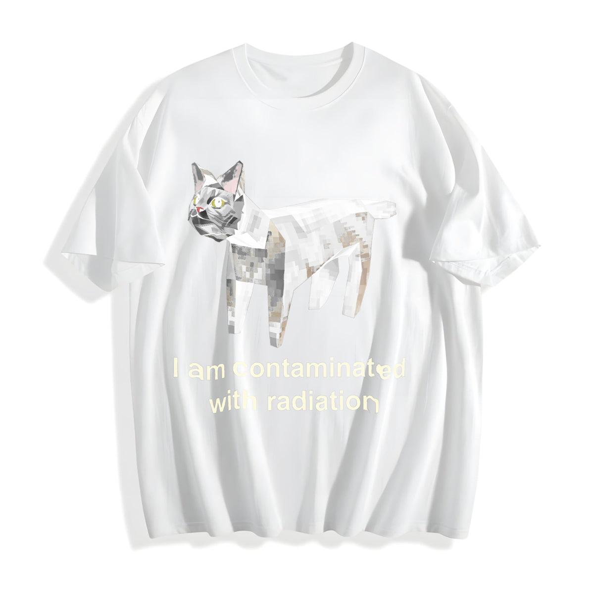 Contaminated With Radiation Cotton T-Shirt product image 2