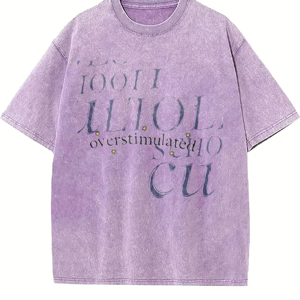 Overstimulated Vintage Washed T-Shirt product image 6