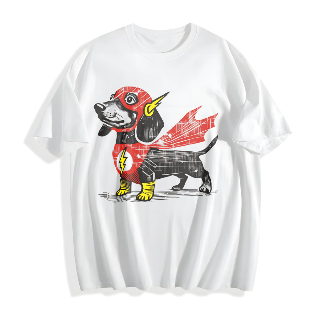 Dachshund Superhero - Funny Wiener Dog For Comic Fans product image 2