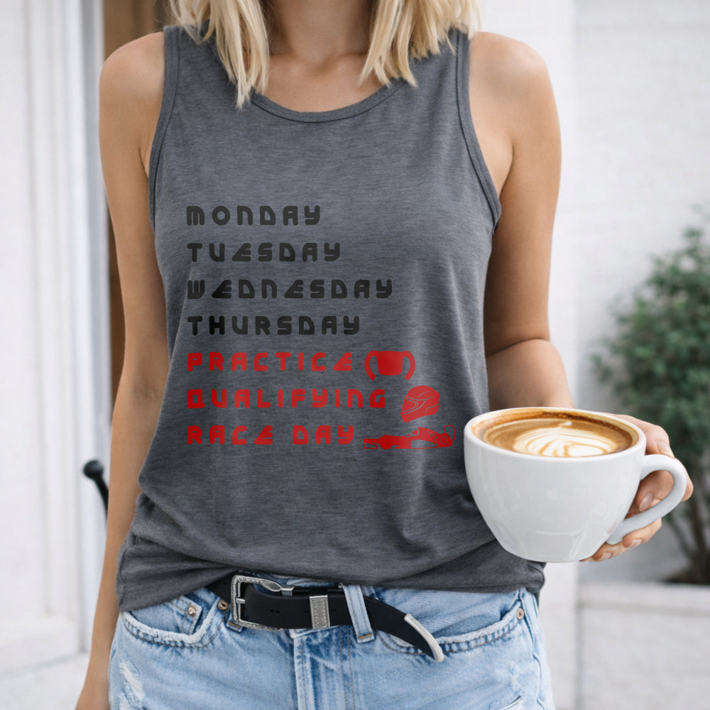 Monday Letters & Racing Women's Tank Top