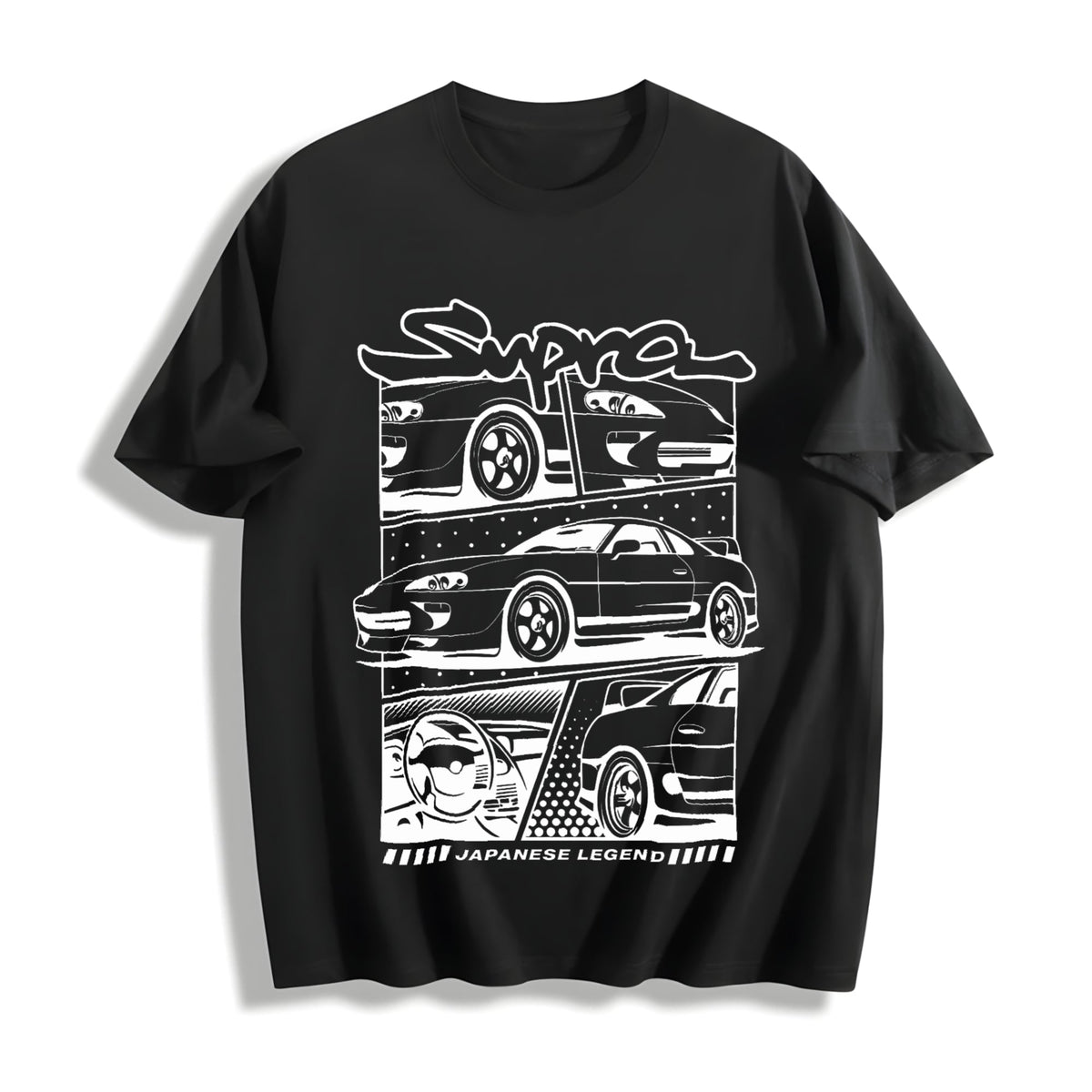 Japanese Legend Supra 90s Funny Good Cotton T-Shirt product image 1