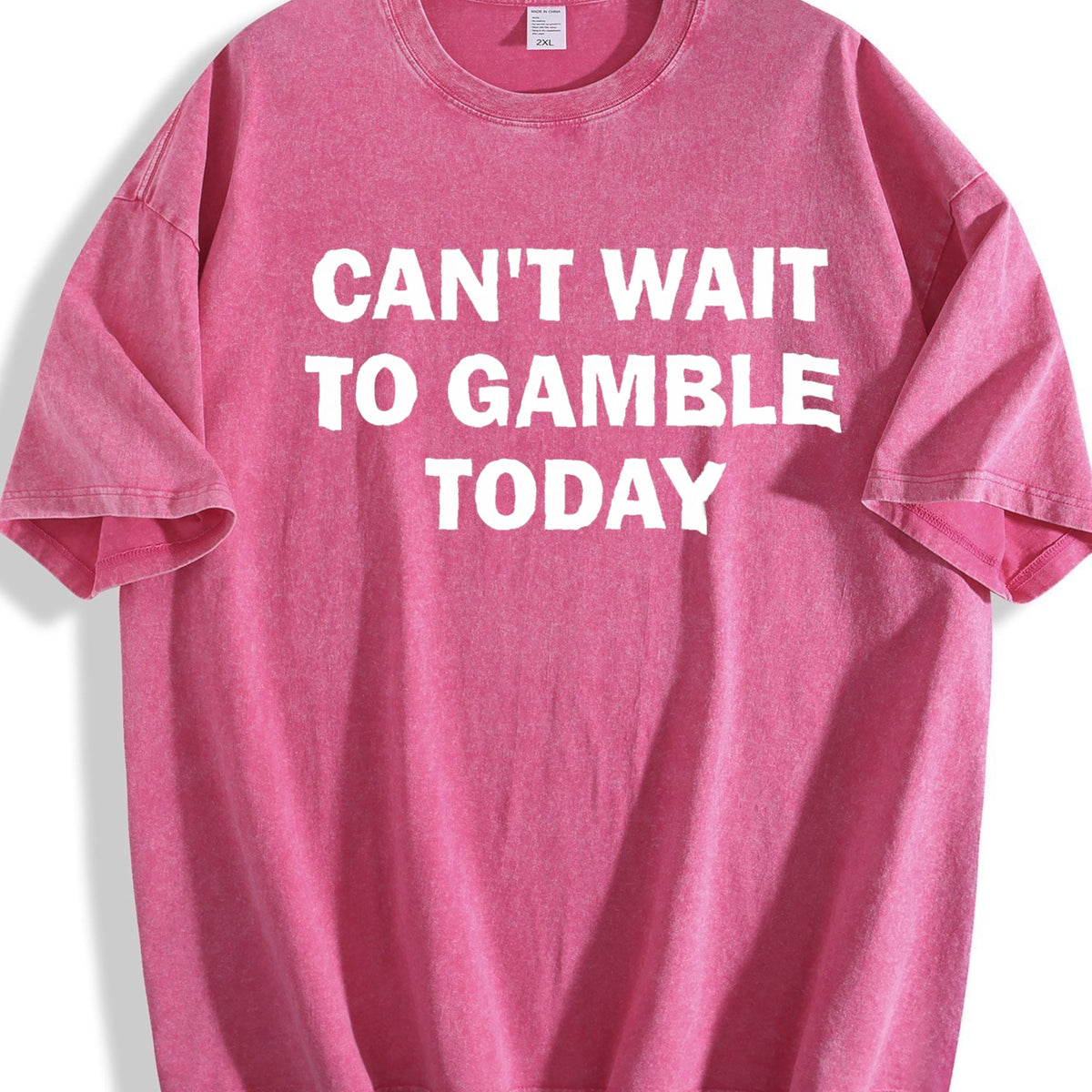 Can't Wait To Gamble Today - Funny Vintage Washed T-Shirt product image 5
