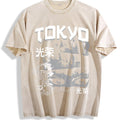 Tokyo Wave Art Vintage Washed T-Shirt product image 1