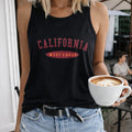 California West Coast - Orange Tank Women's Tank Top