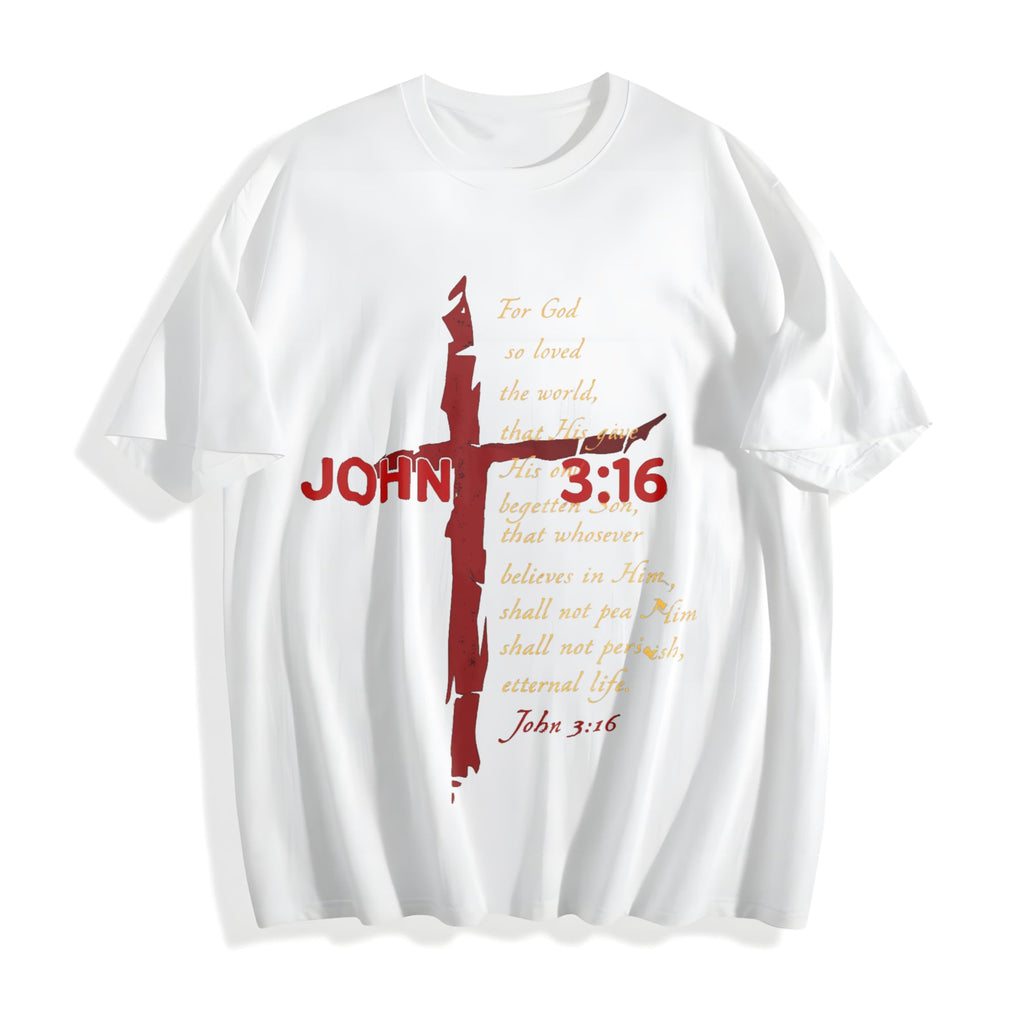 John 3:16 Cotton T-Shirt product image 2