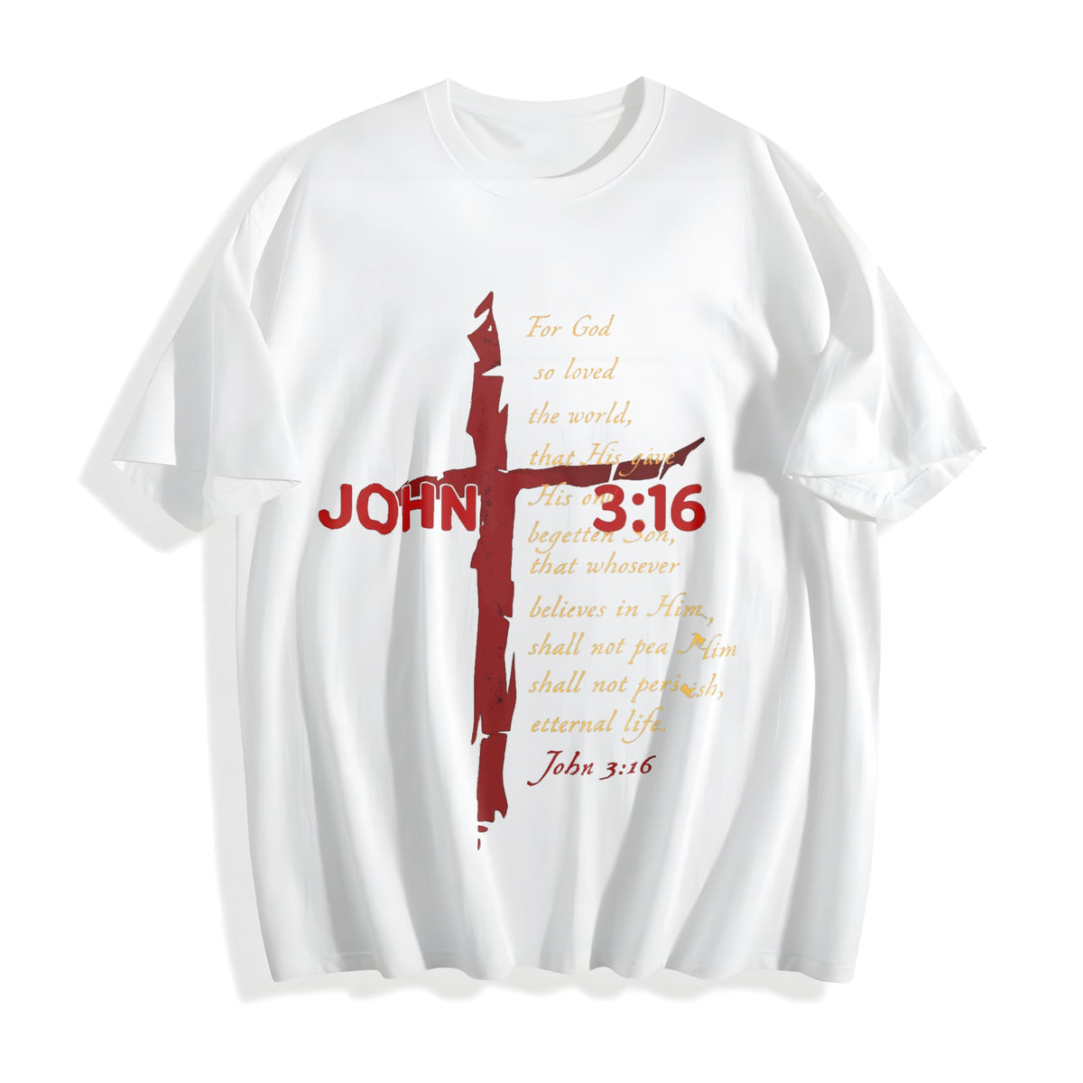 John 3:16 Cotton T-Shirt product image 2