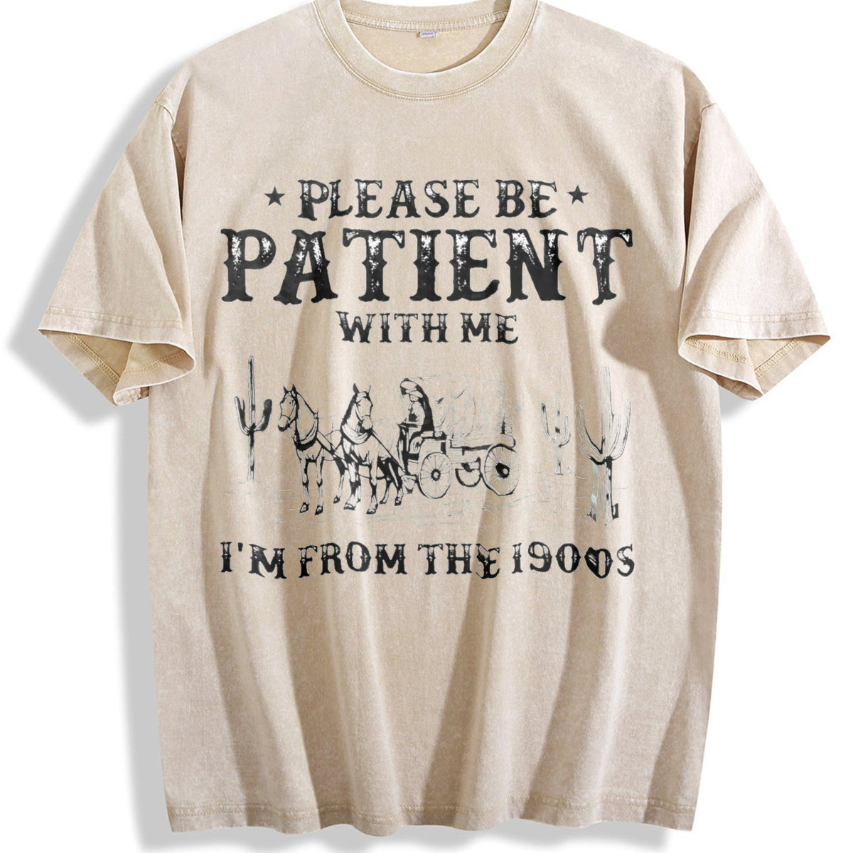 Please Be Patient I'm from the 1900s Vintage Washed T-Shirt product image 1