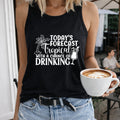 Today's Forecast Tropical with a Chance of Drinking Women's Tank Top
