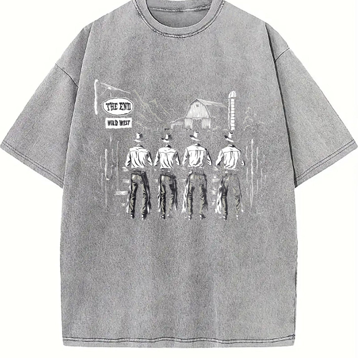 Western Cowboys Vintage Washed T-Shirt product image 5