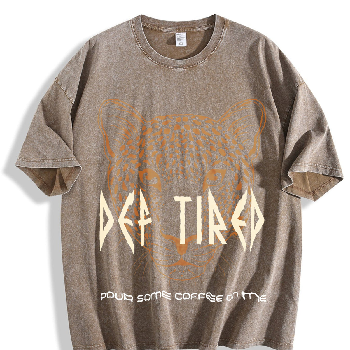 Coffee Vintage Washed T-Shirt product image 3