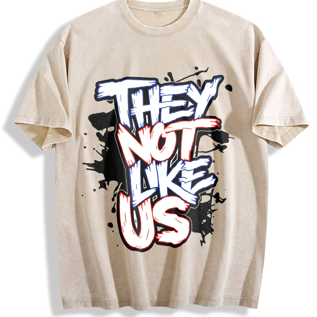 Summer Patterned Vintage Washed T-Shirt product image 1