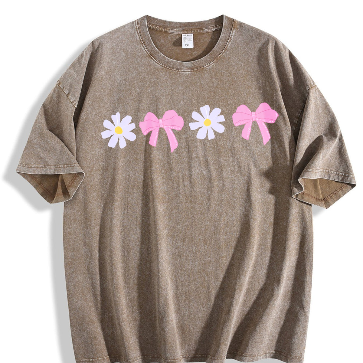 Daisy Bow Vintage Washed T-Shirt product image 3