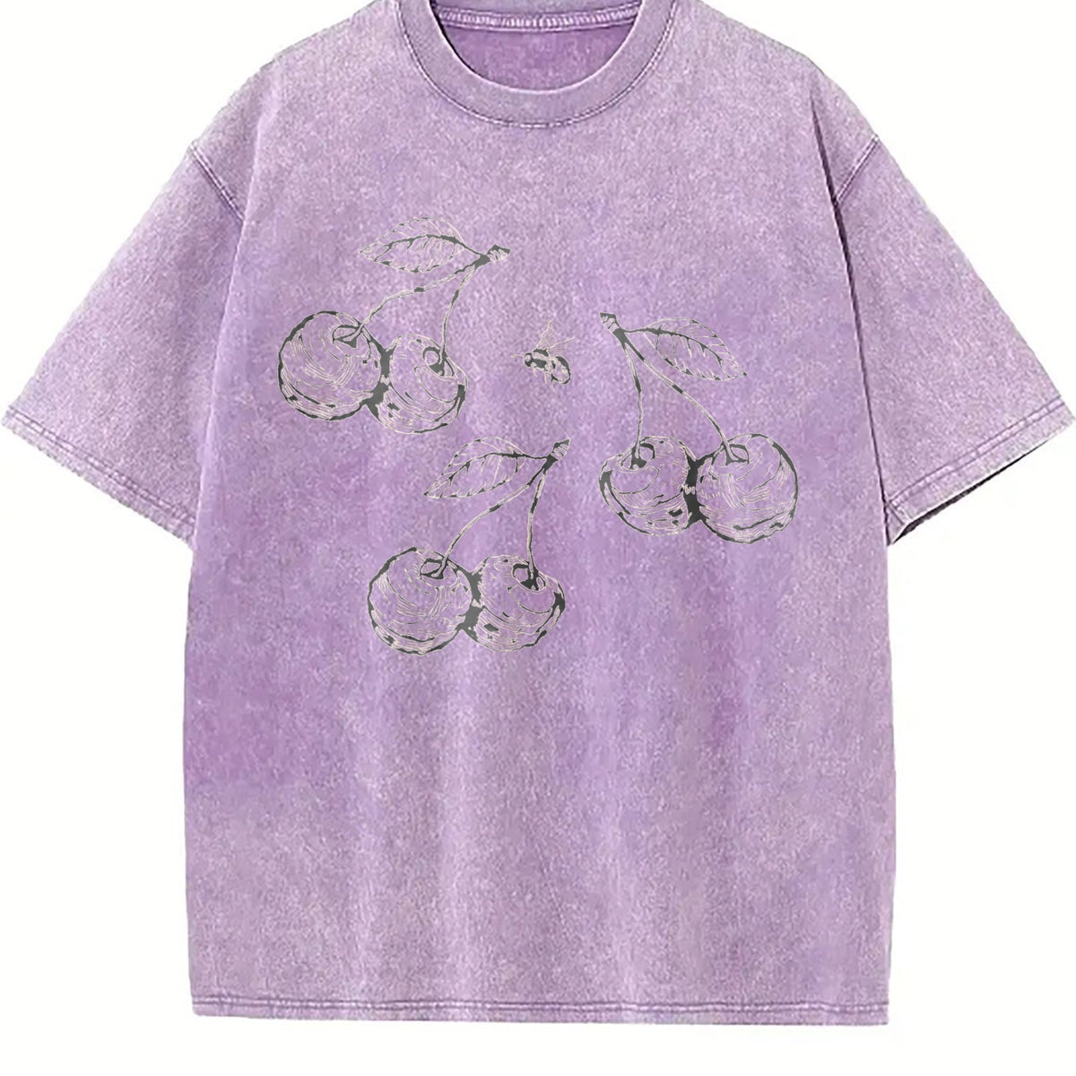 Cherries 90s Vintage Washed T-Shirt product image 6
