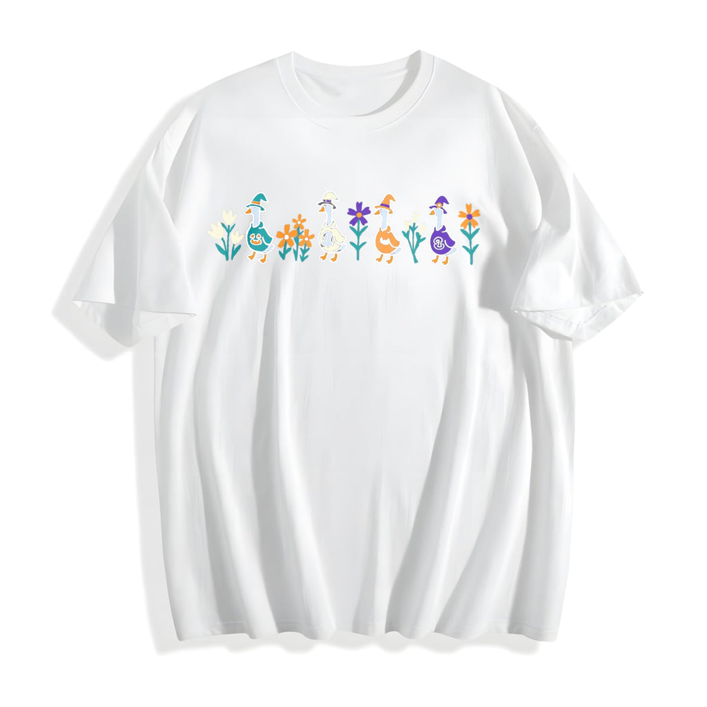 Halloween Goose Cotton T-Shirt product image 2