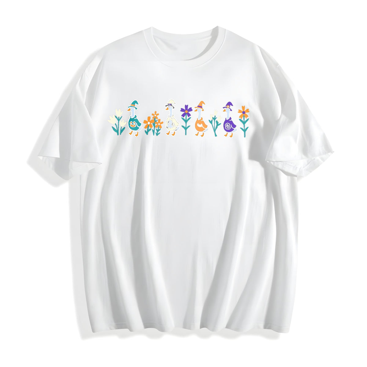 Halloween Goose Cotton T-Shirt product image 2