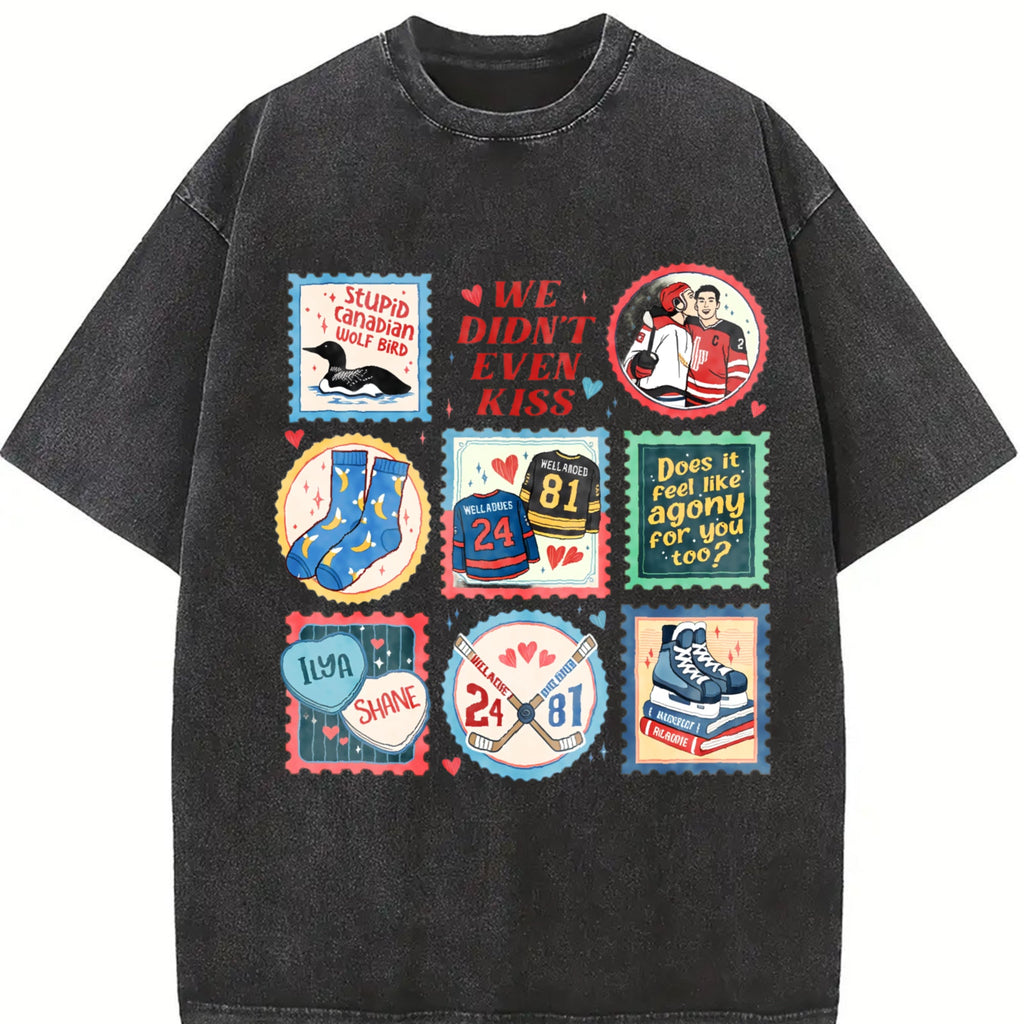 Heated Rivalry Hockey Romance Fan We Didn't Even Kiss product image 2
