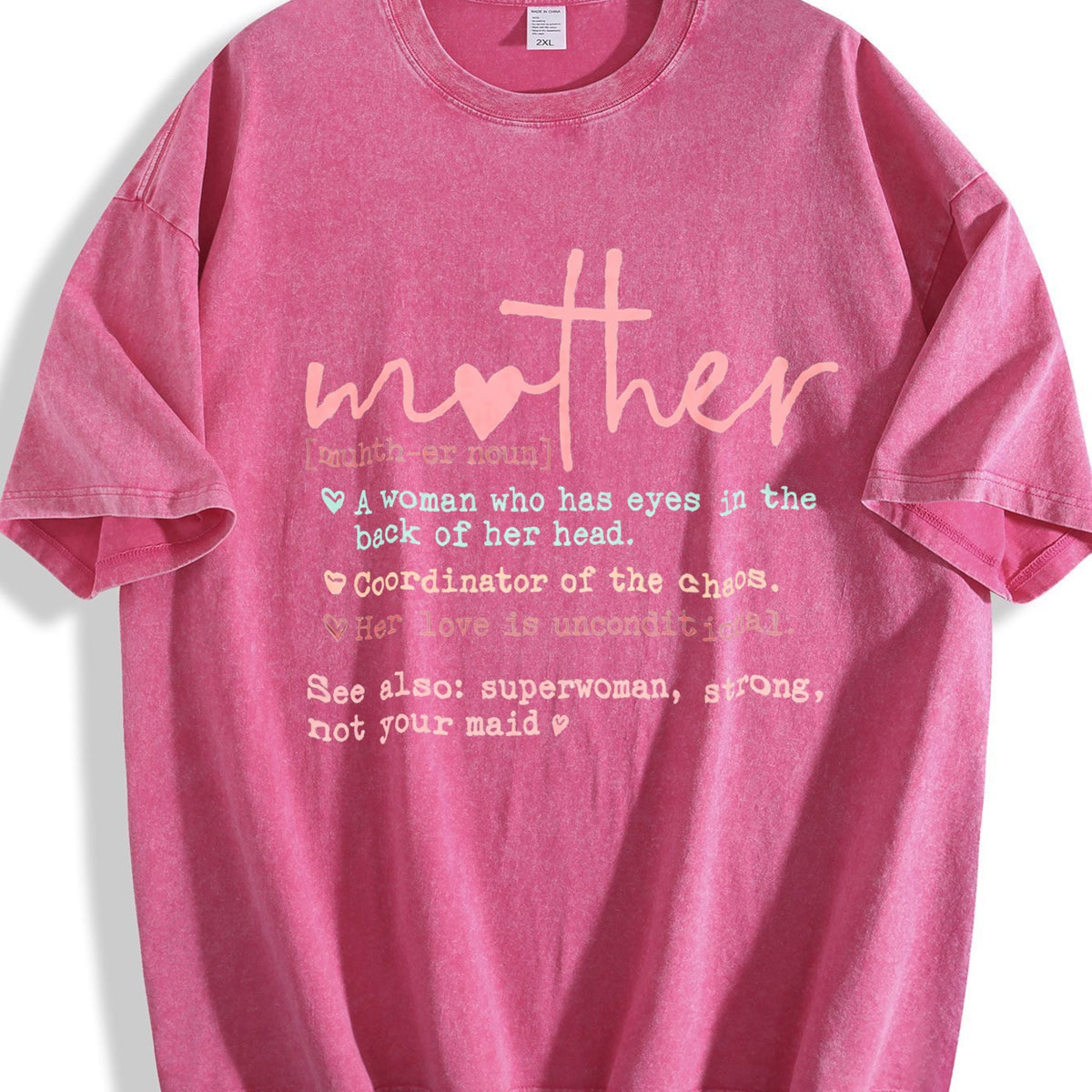 Mother's Day Vintage Washed T-Shirt product image 7