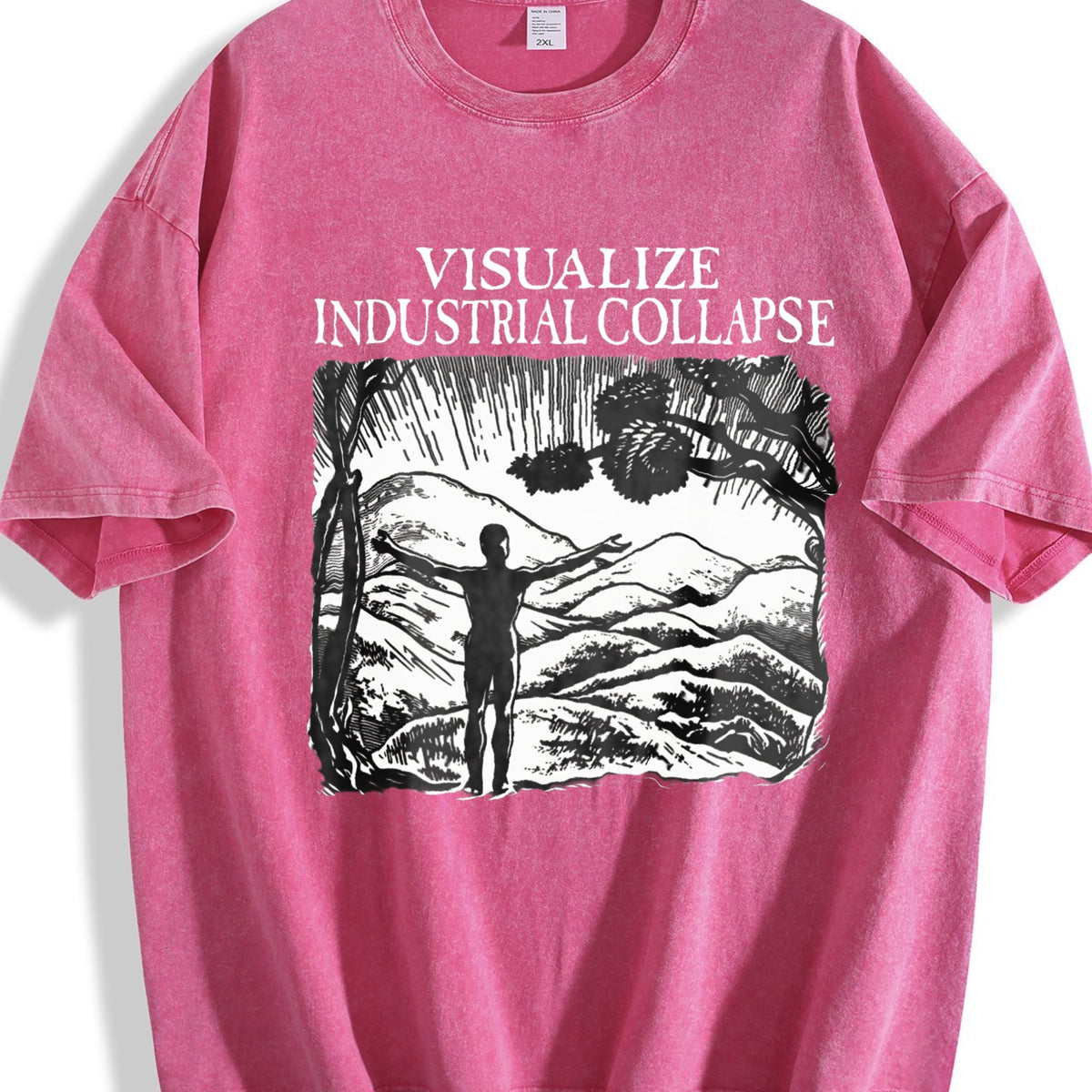 Embrace Nature - Summer Vintage Washed T-Shirt product image 5