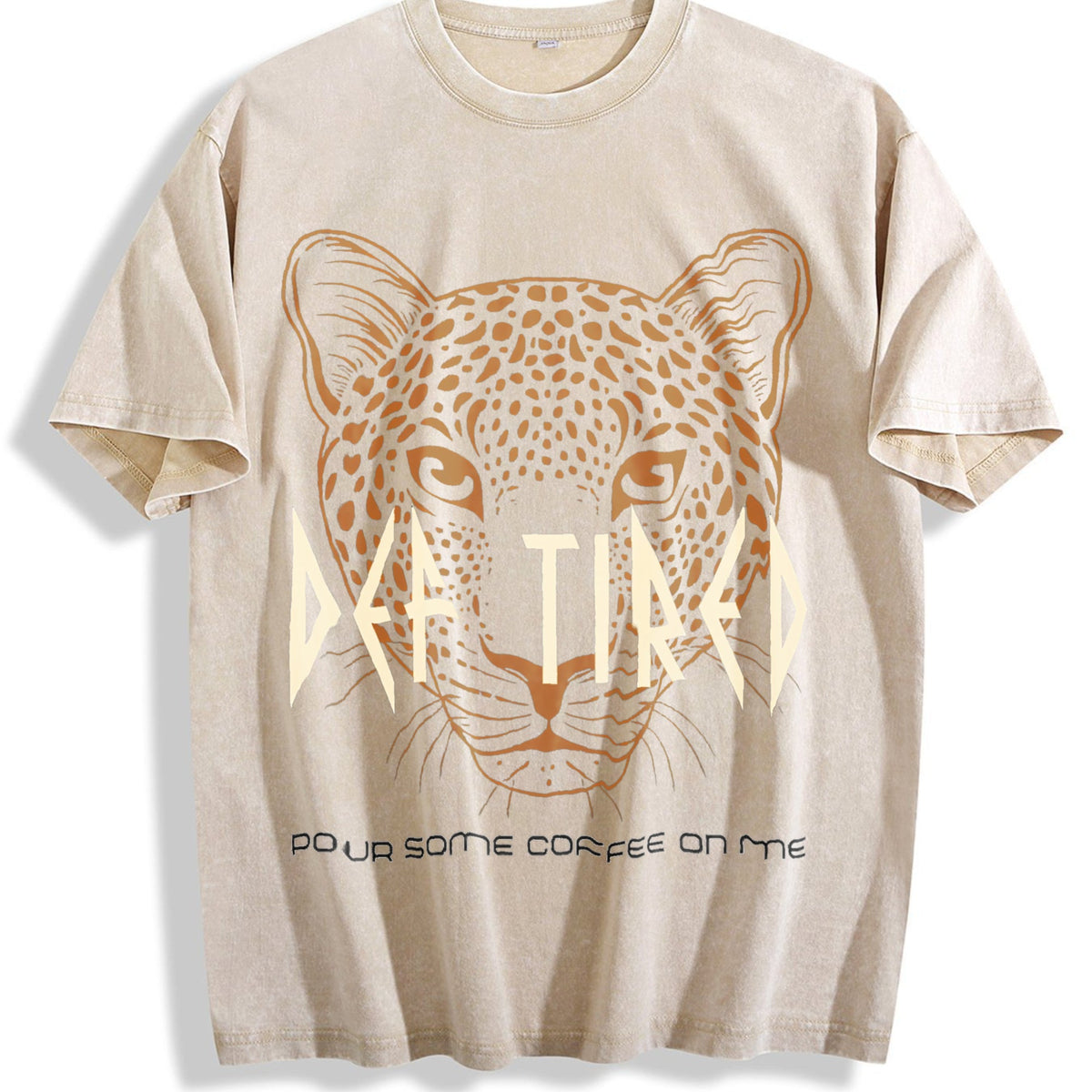 Coffee Vintage Washed T-Shirt product image 1