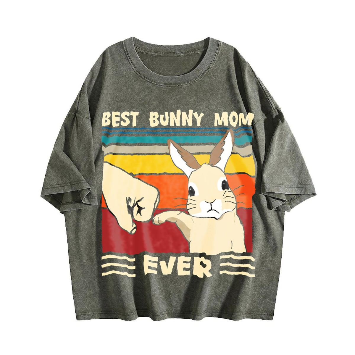 Happy Easter Vintage Washed T-Shirt product image 4