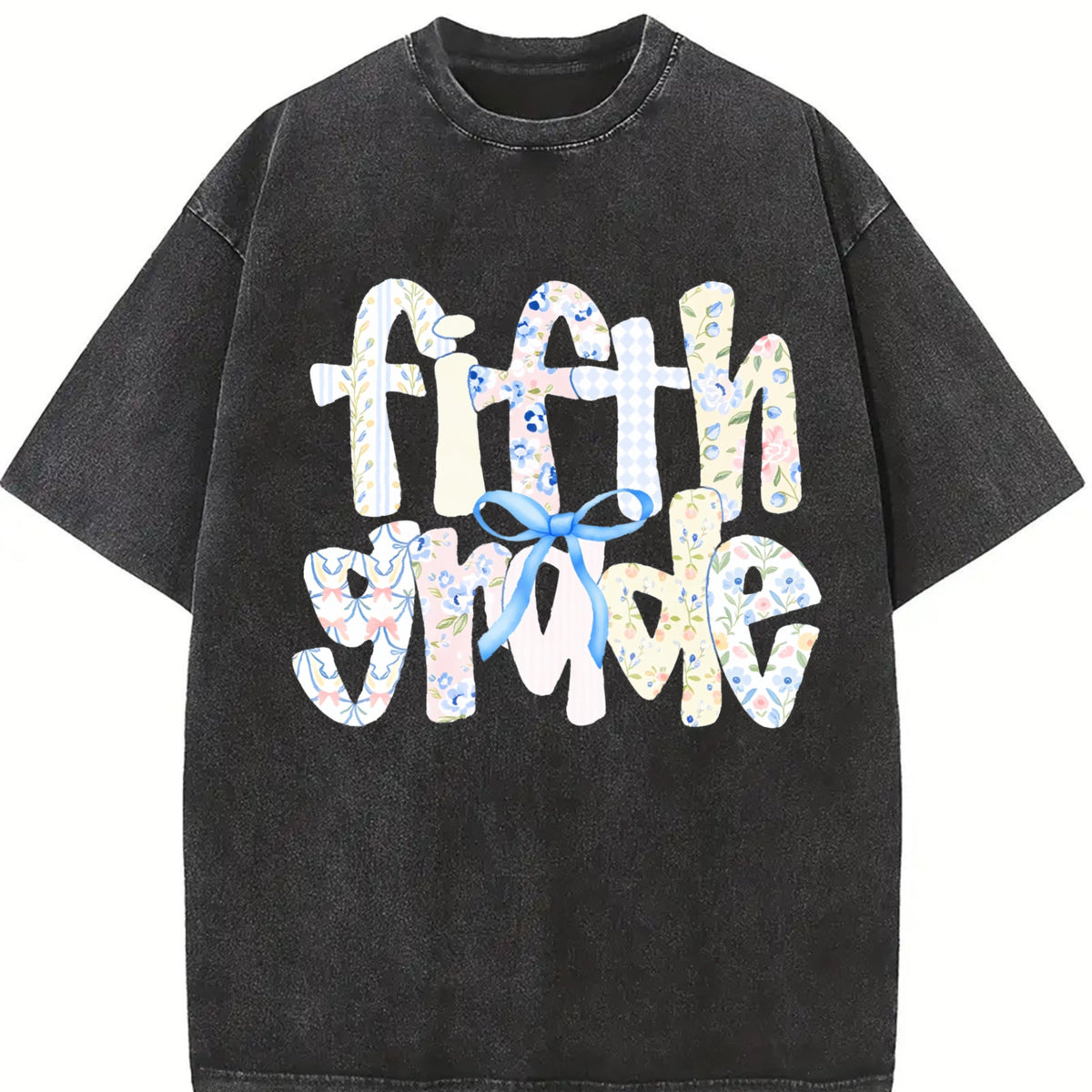 Fifth Grade Teacher Vintage Washed T-Shirt product image 2