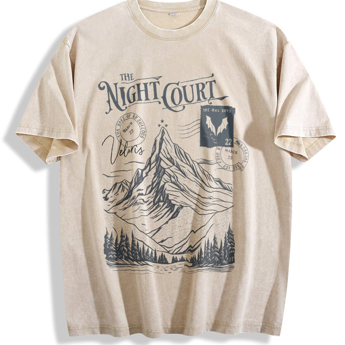 Night Court Postcard Velaris ACOTAR Merch Acomaf Vintage product image 1