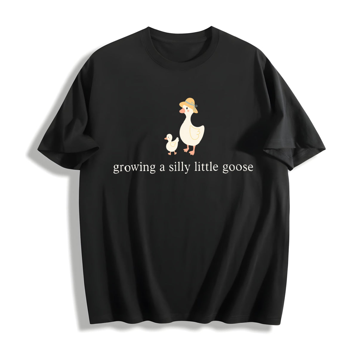 Growing A Silly Little Goose Cotton T-Shirt product image 1